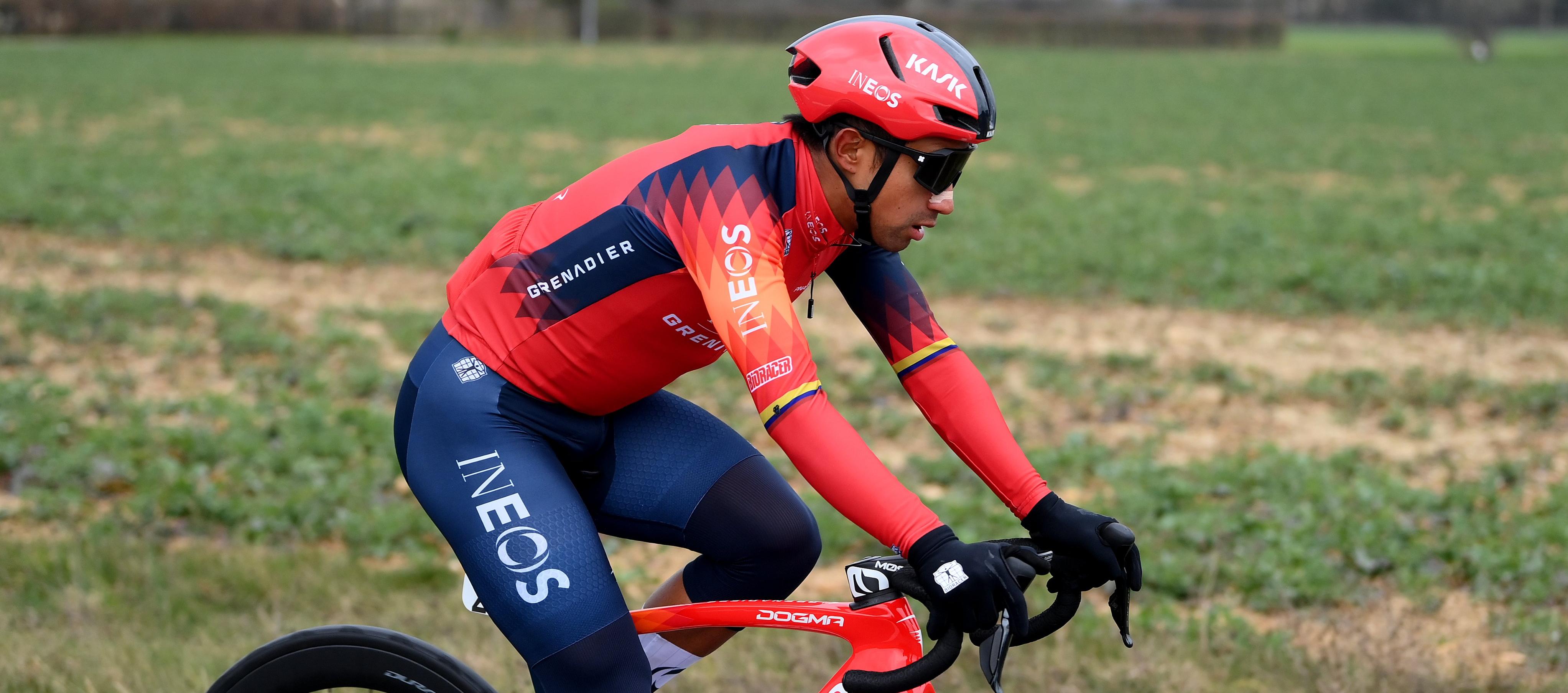 Egan Bernal, pedalista colombiano.