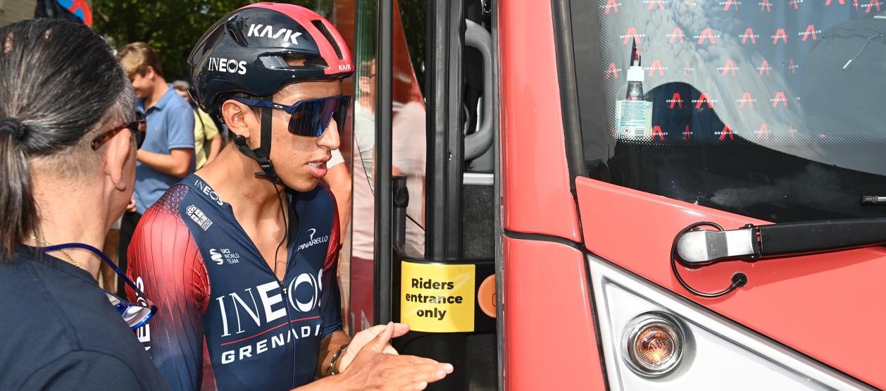 Egan Bernal disputará su primera carrera en Europa luego del grave accidente que sufrió en 2022.
