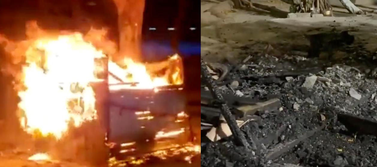 incendio en refugio de gatos en Santa Marta