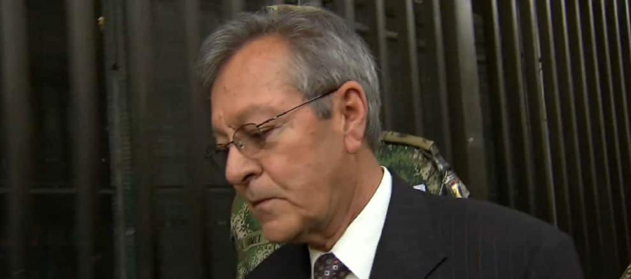 Jesús Armando Arias Cabrales, excomandante del Ejército Nacional.