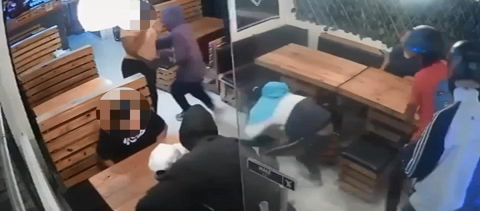 Hurto en restaurante