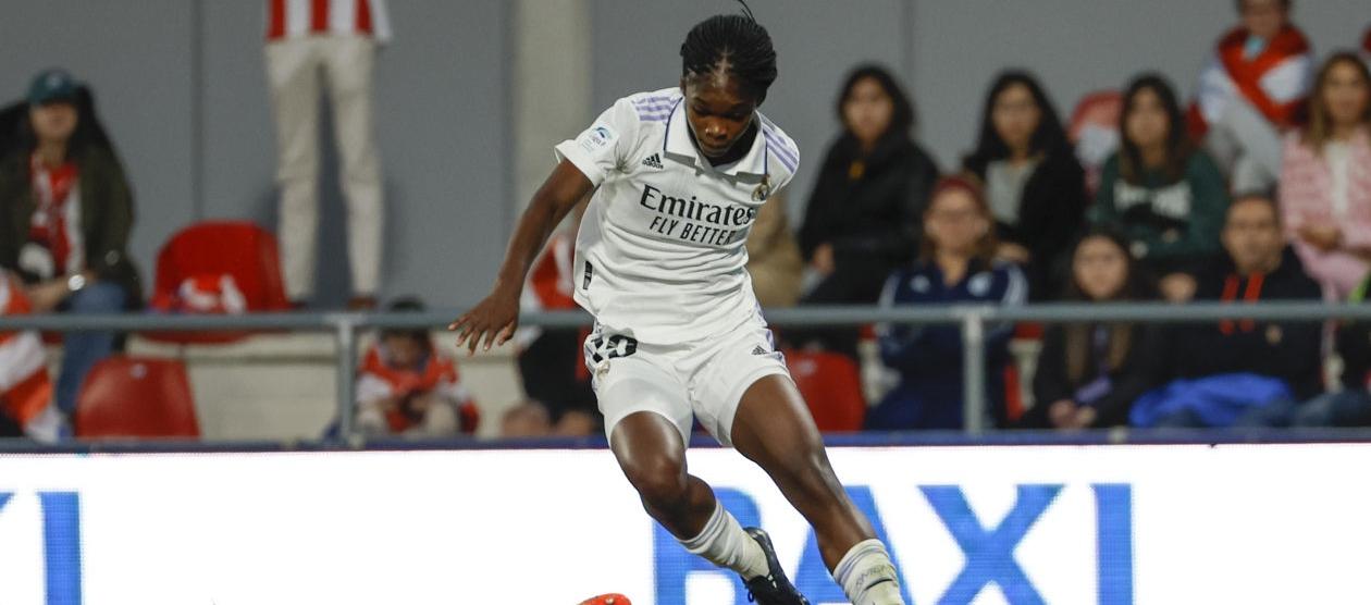 Linda Caicedo juega actualmente en el Real Madrid.