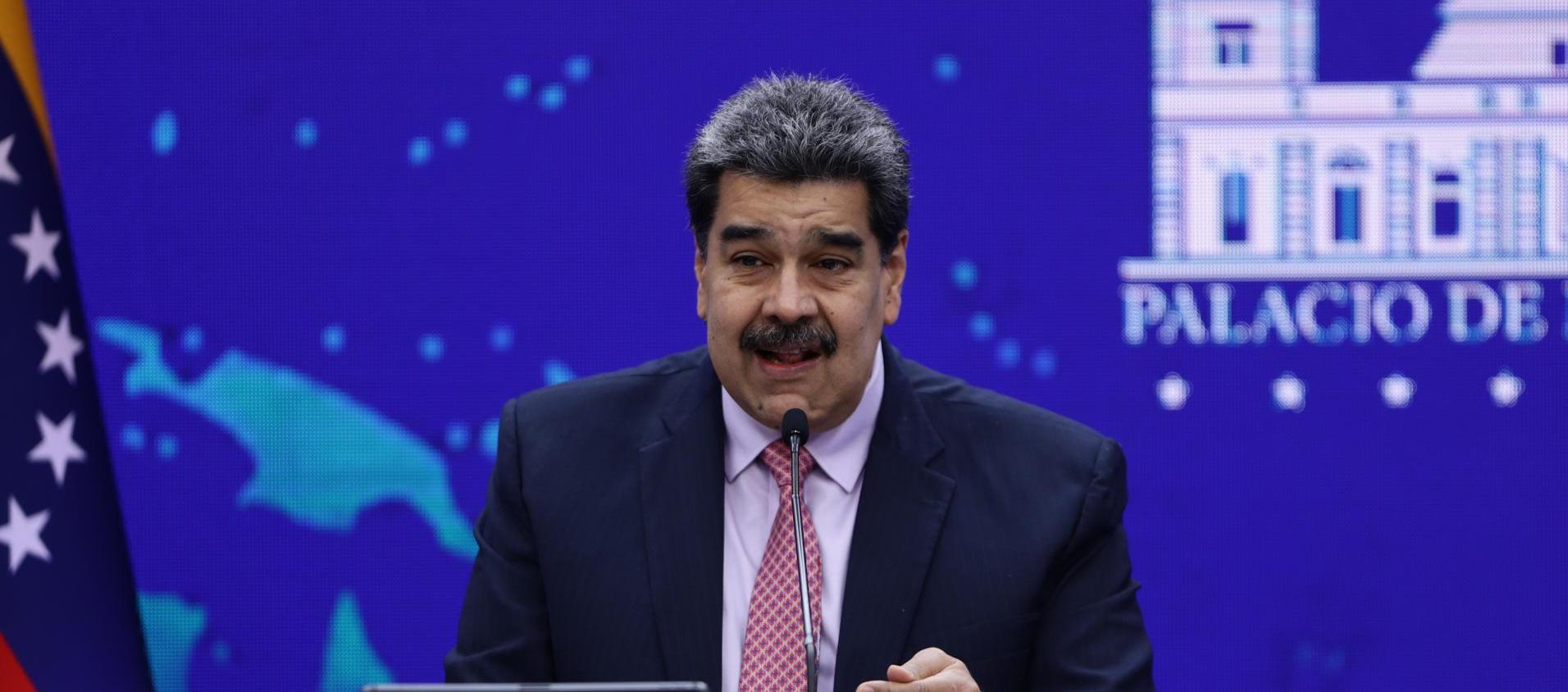 Nicolás Maduro, presidente de Venezuela