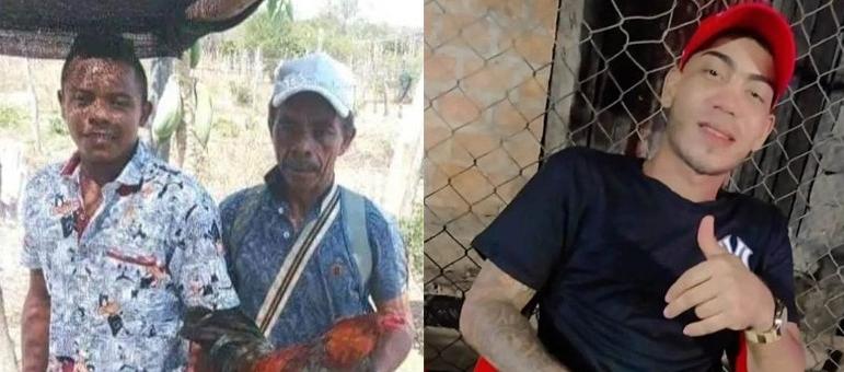 Rafael Antonio Sapuana, Luis Gregorio Brito Brito, de la etnia wayúu, y Aldair Arafat Marchena Gil.