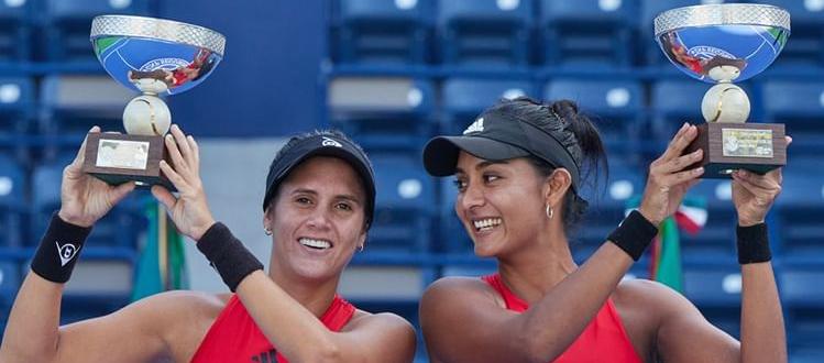 María Paulina Pérez y Yuliana Lizarazo, campeonas en Monterrey. 