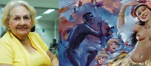 Neva Lallemand, destacada pintora fallecida este miércoles en Barranquilla