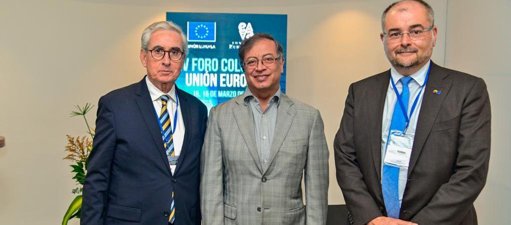 El Presidente Gustavo Petro en el IV Foro Colombia - Unión Europea.