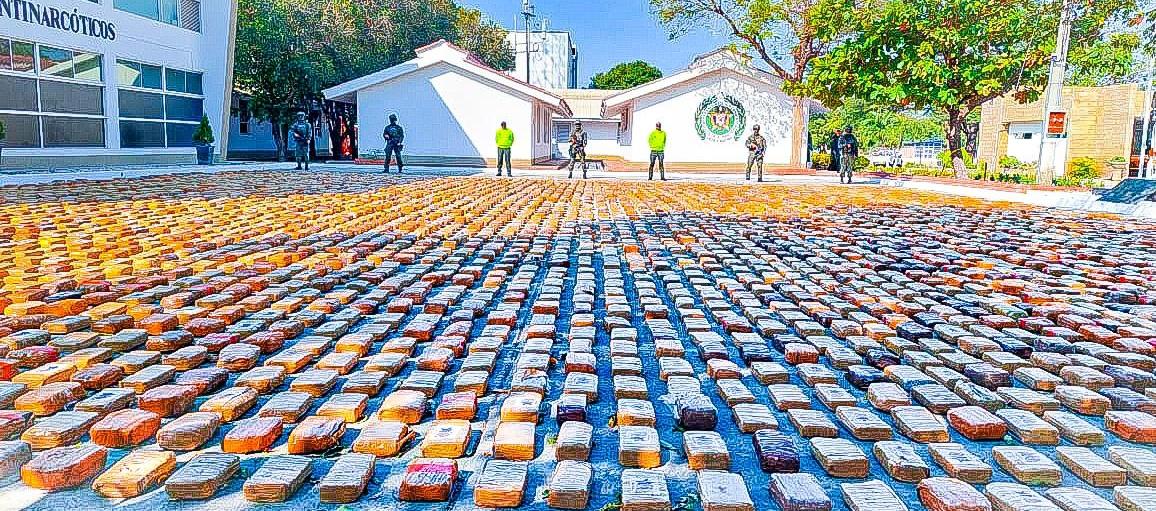 Marihuana incautada. 