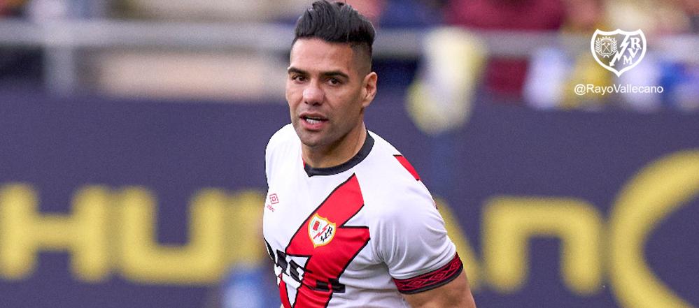 Falcao García cumple un papel secundario en el Rayo Vallecano esta temporada. 