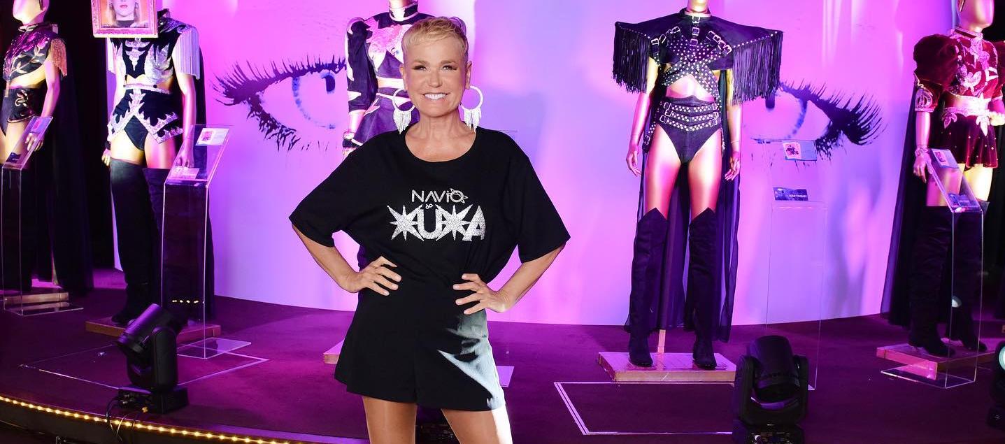 Xuxa, presentadora, modelo, actriz y cantante brasileña. 