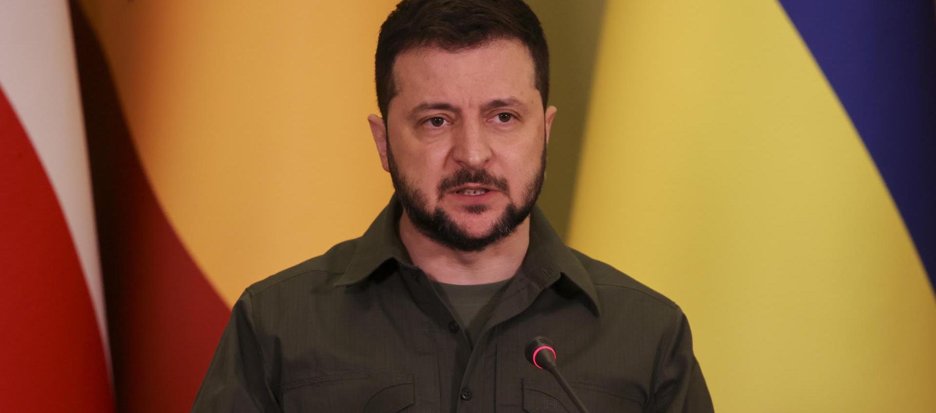 El presidente de Ucrania, Volodímir Zelenski