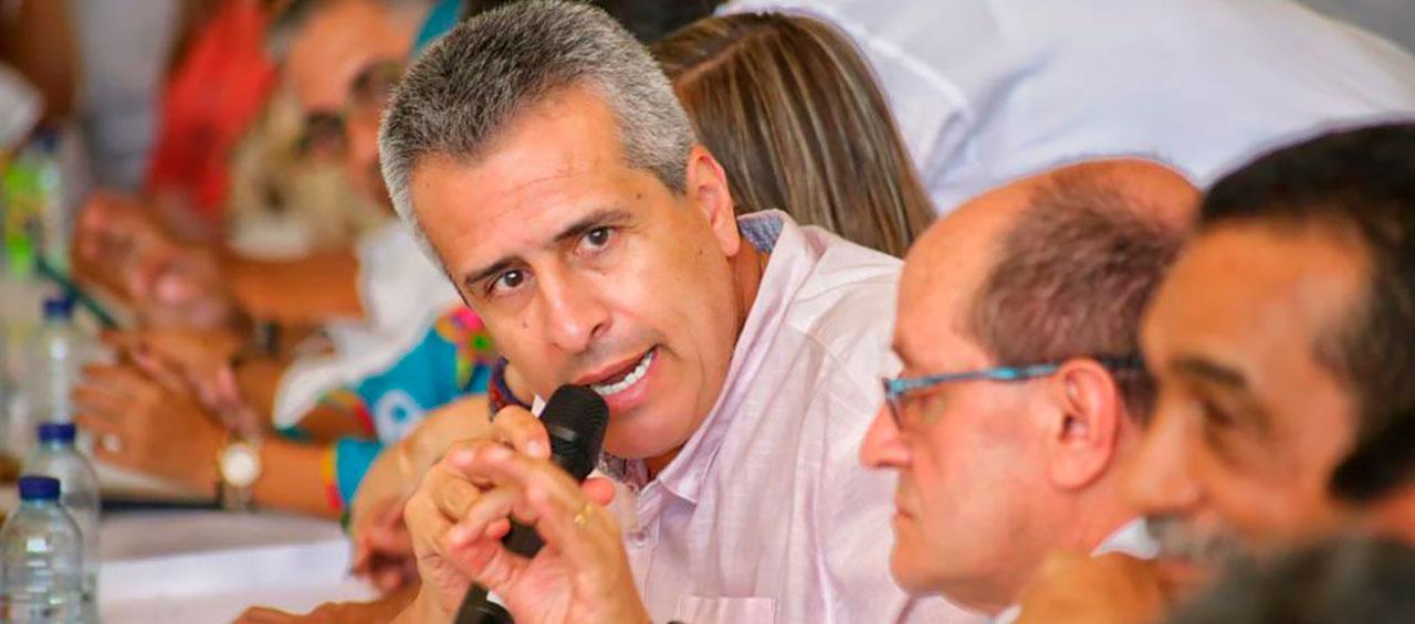 El director (e) de la Unidad Nacional para la Gestión del Riesgo de Desastres, Luis Fernando Velasco.