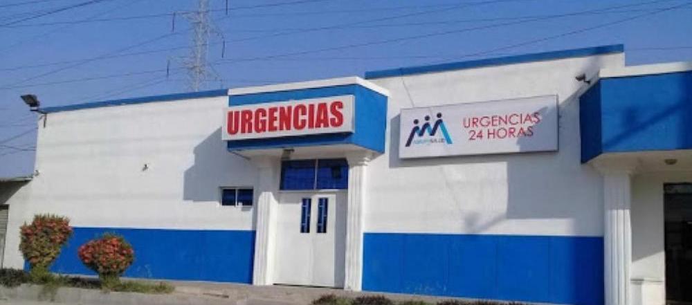 Agrupasalud, a donde fue llevada la víctima.