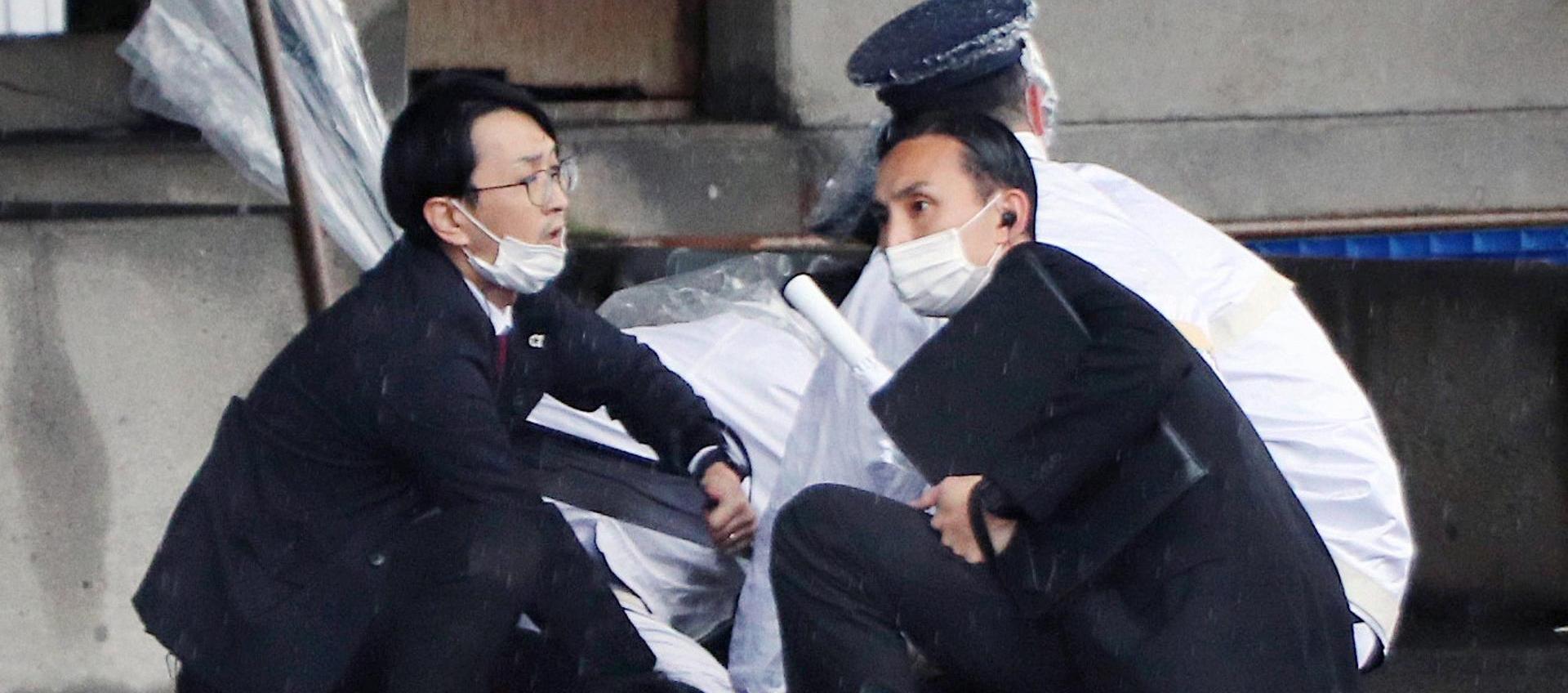Arresto de sospechoso de ataque a Fumio Kishida
