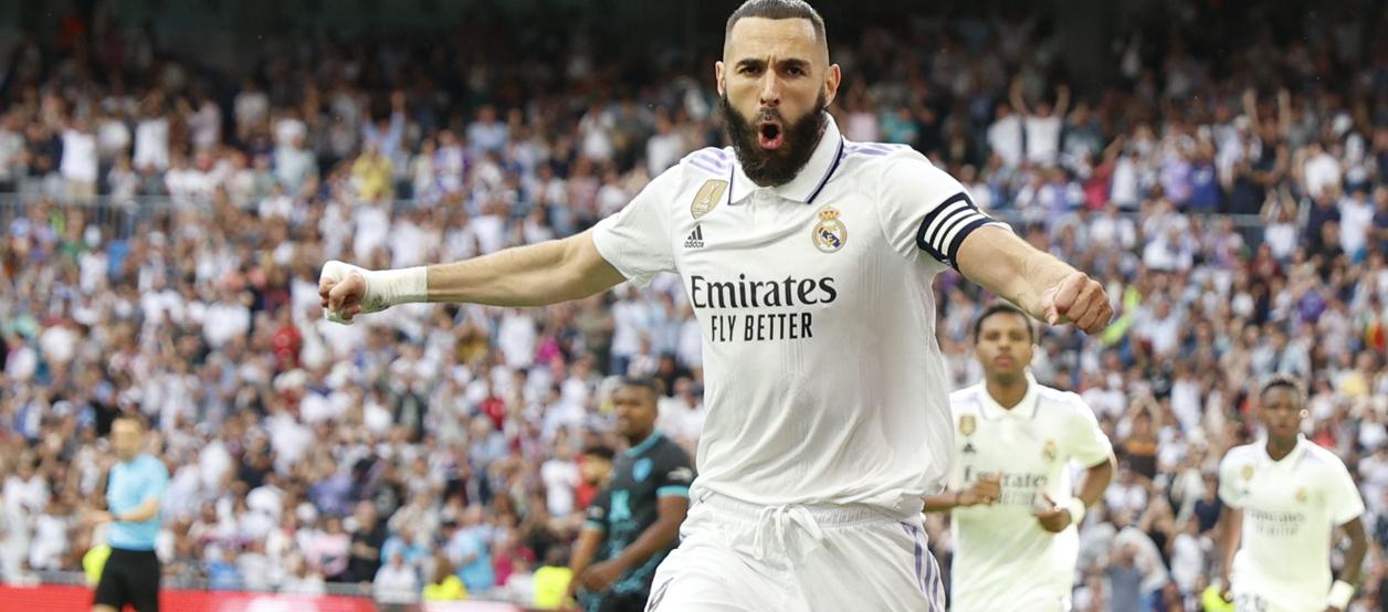 El delantero francés Karim Benzema.