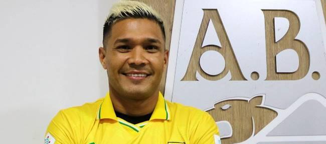 Teófilo Gutiérrez, delantero del Atlético Bucaramanga.