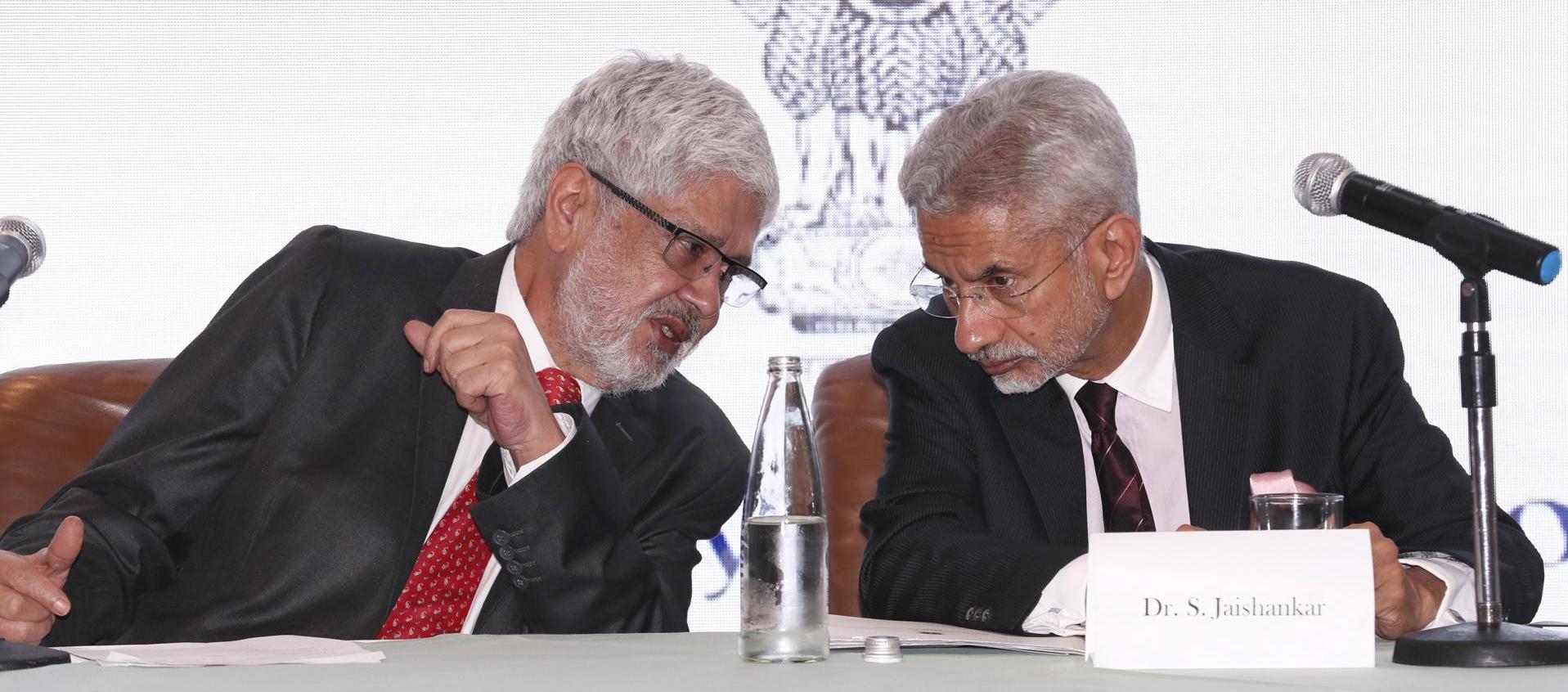 El canciller de la India Subrahmanyam Jaishankar se reunió con Germán Umaña, ministro de Comercio Industria y Turismo de Colombia .