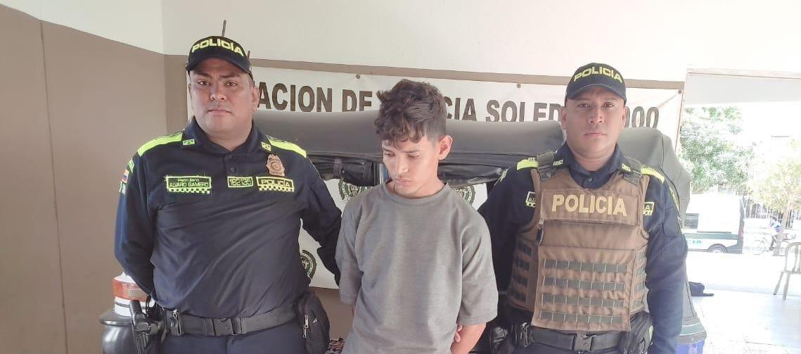 Capturado por robo de motocarro.