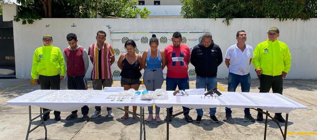 Capturados por tráfico de estupefacientes