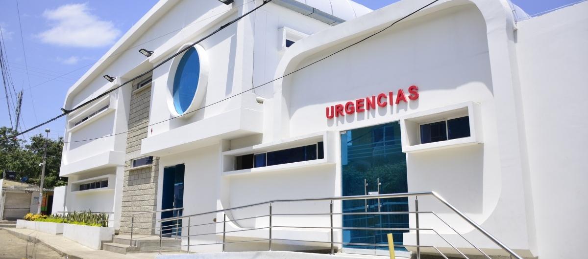 Centro de salud del barrio La Paz.