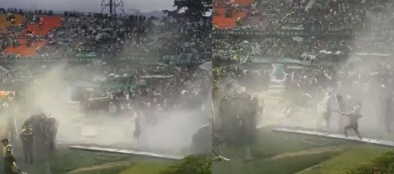 Desmanes en el Atanasio Girardot