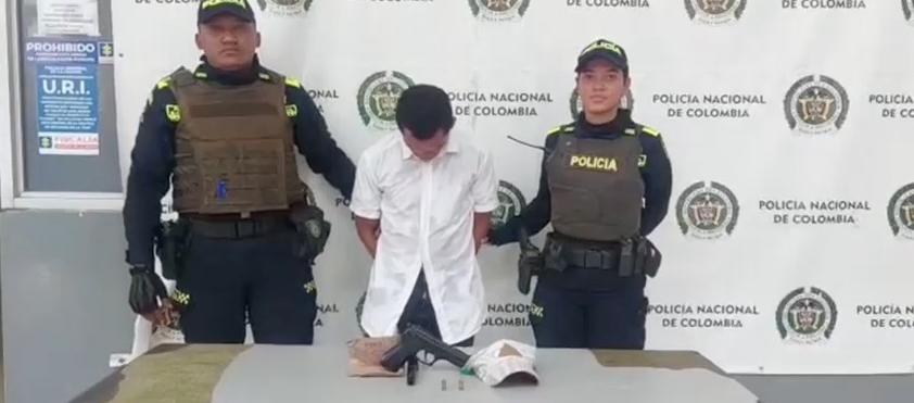 Edinson Consuegra Páez, capturado