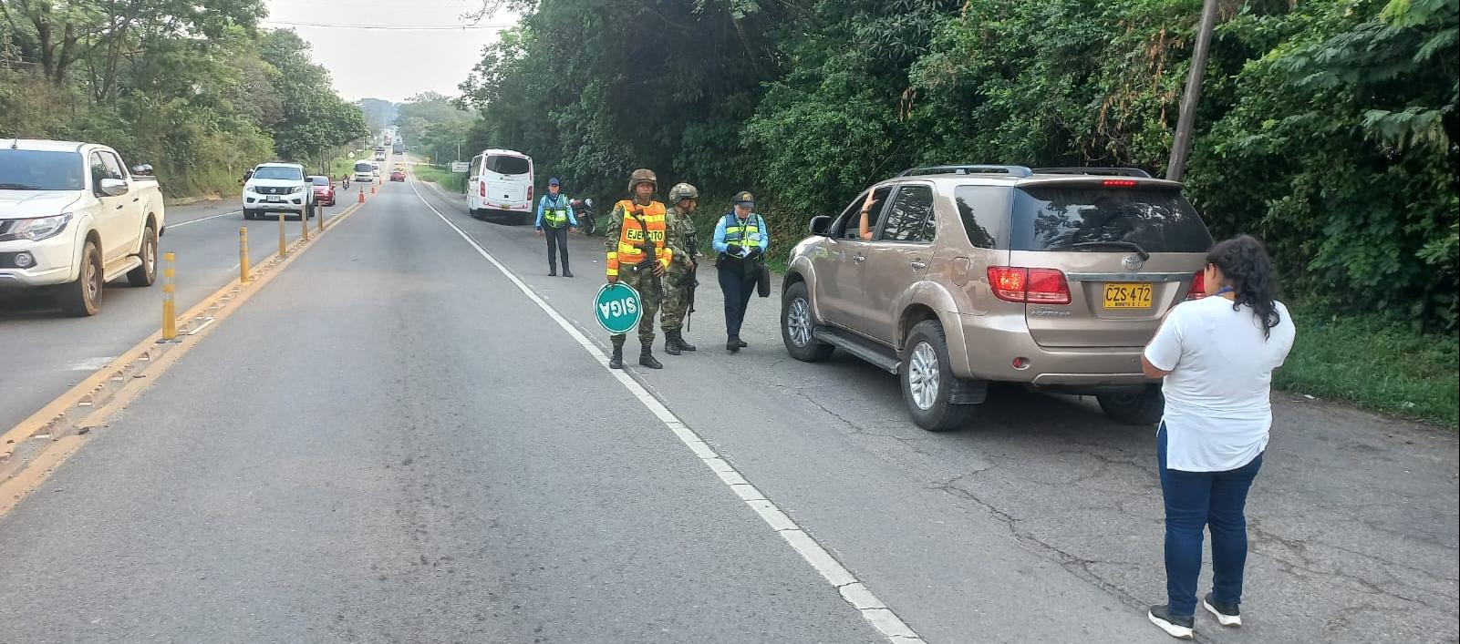 El Ejército vigilando la Semana Santa