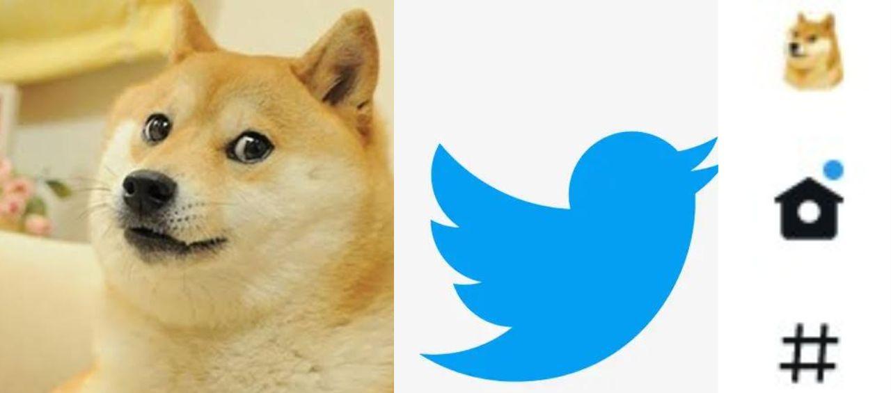 El perrito de Dogecoin que representa ahora a Twitter