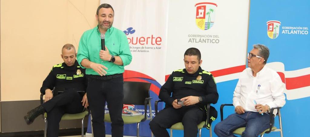 El secretario de Gobierno en el Comité de lucha contra el chance de contrabando