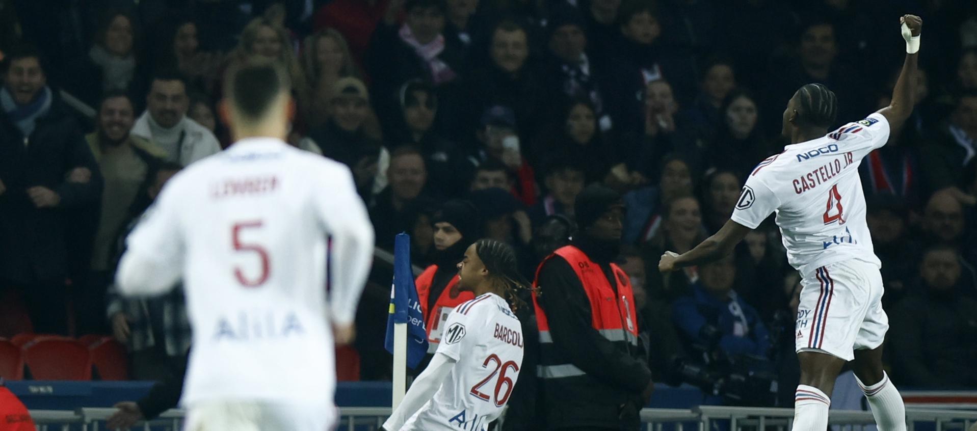 El triunfo de Lyon ante el París Saint Germain.