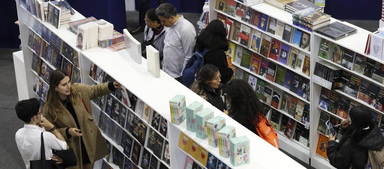 Imagen de la Feria del Libro en Bogotá.