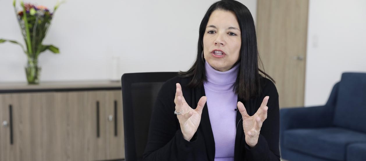 Directora de la Unidad de Búsqueda de Personas dadas por Desaparecidas (UBPD) de Colombia, Luz Yaneth Forero.