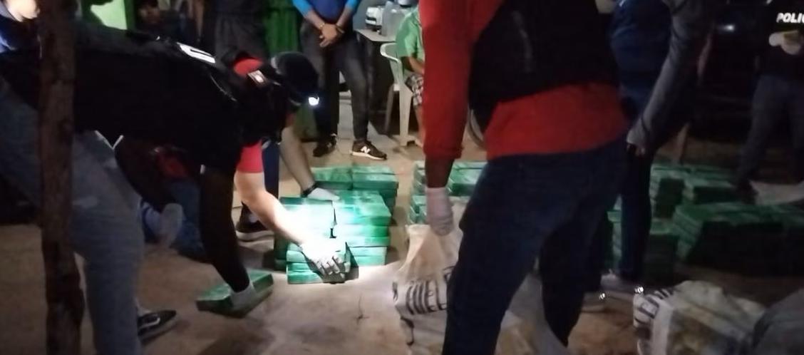  602 paquetes de cocaína fueron incautadas durante operativos de la Policía de Panamá 