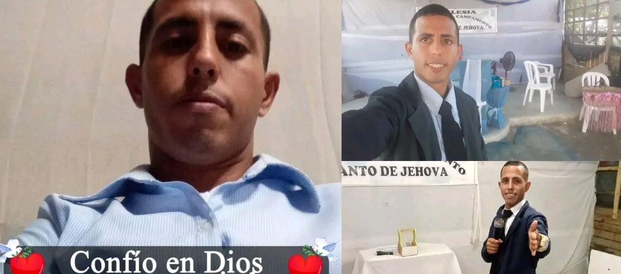 Josué Abraham Hernández, pastor asesinado.