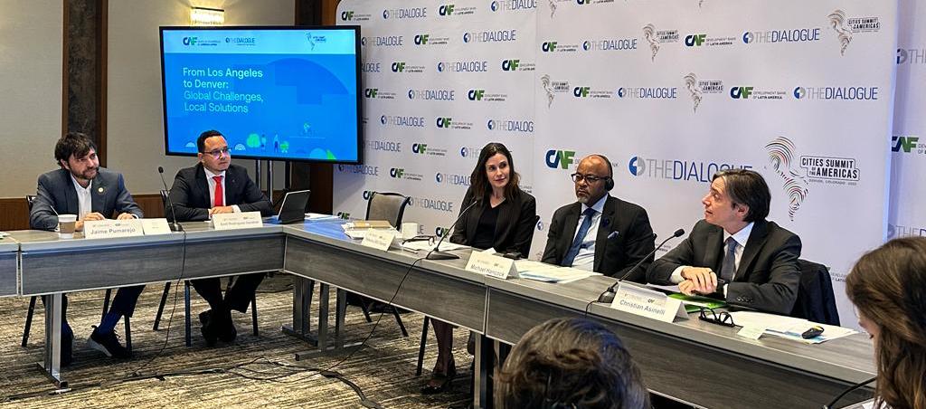Cumbre de Ciudades de las Américas que se desarrolla desde este miércoles en Denver.
