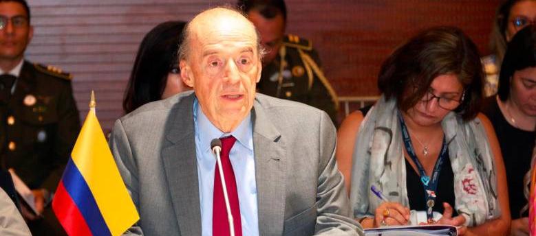 Álvaro Leyva Durán, Canciller de la República.