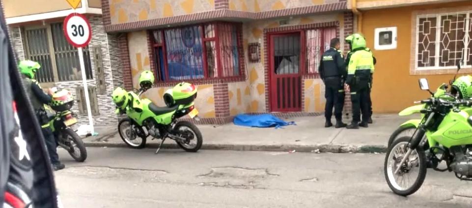 Lugar de los hechos en Bogotá.