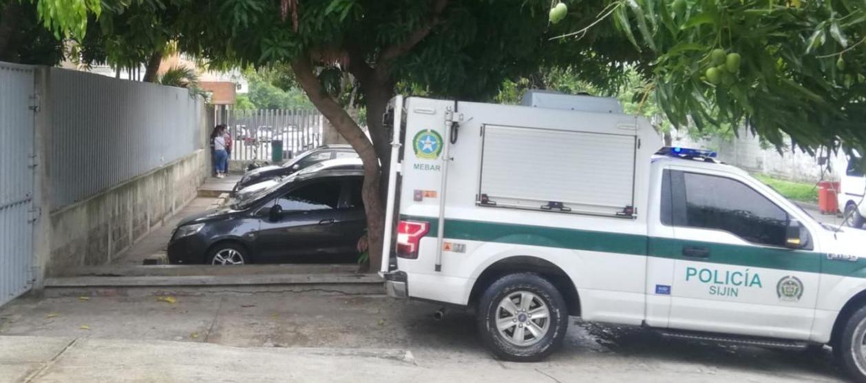 El cuerpo fue llevado por la Sijin a Medicina Legal. 