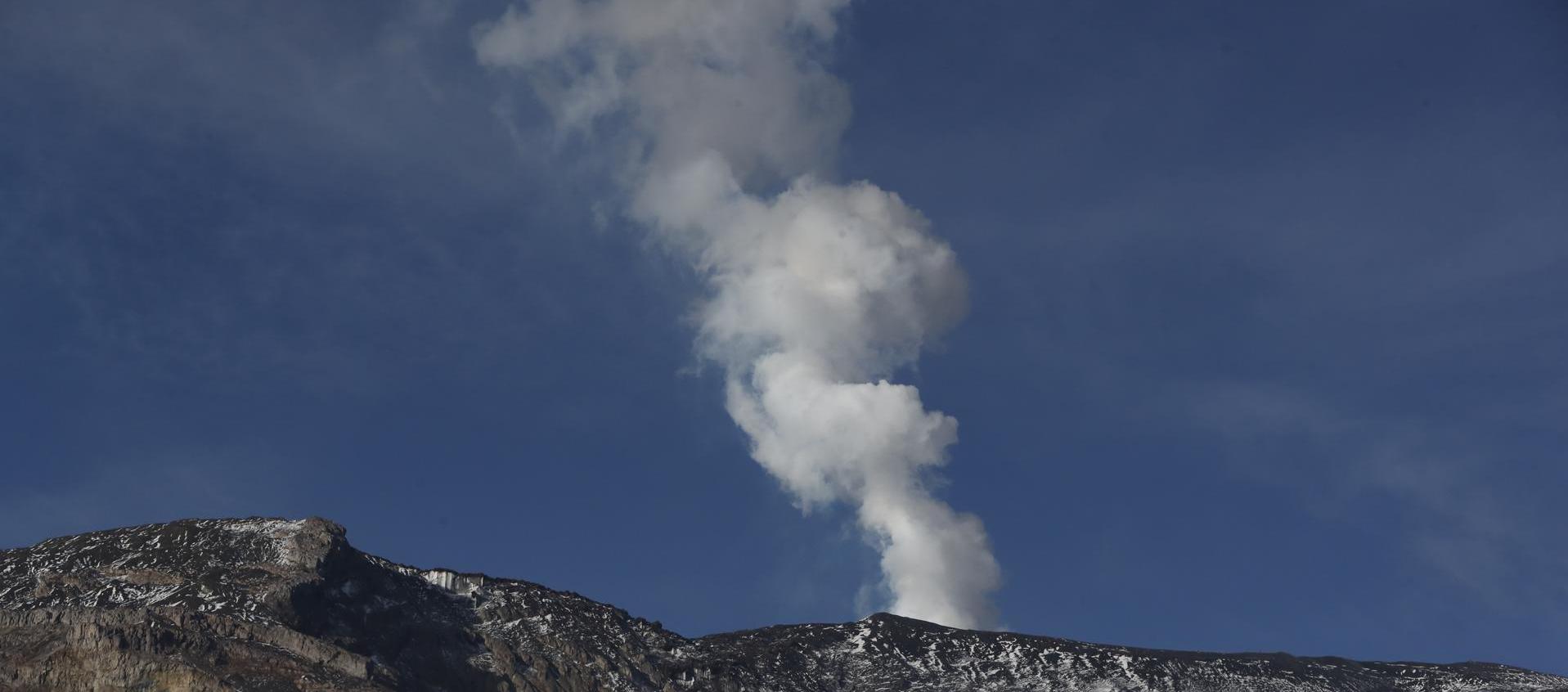 Volcán Nevado del Ruiz. 
