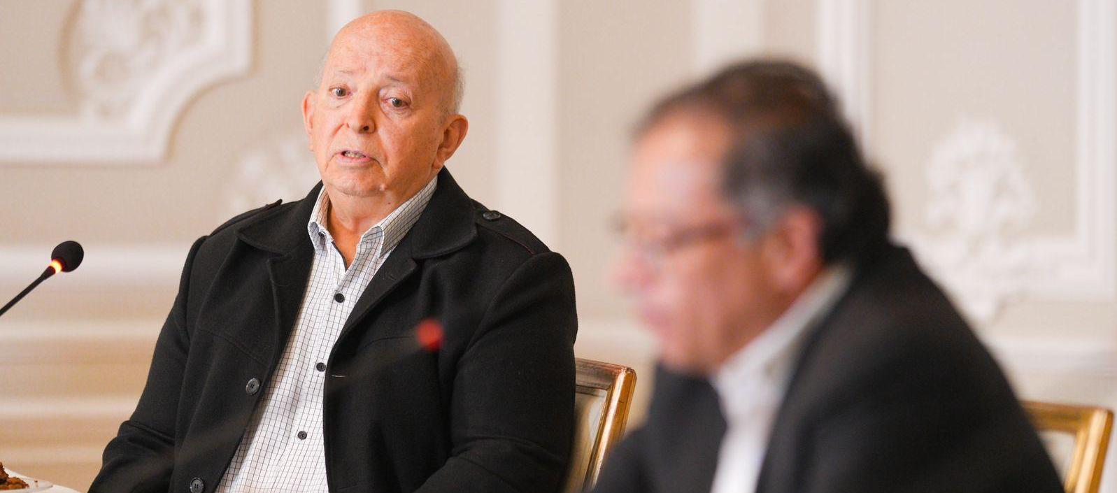 Otty Patiño y Gustavo Petro