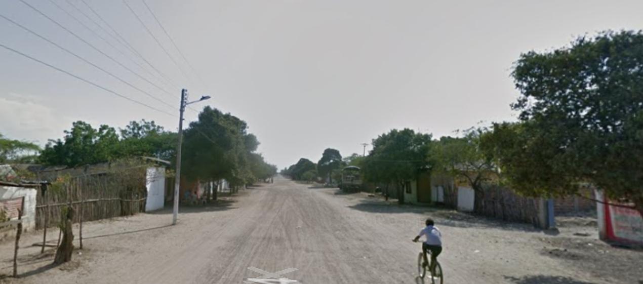 Aspecto del corregimiento de Puerto Giraldo, donde ocurrió el crimen. 