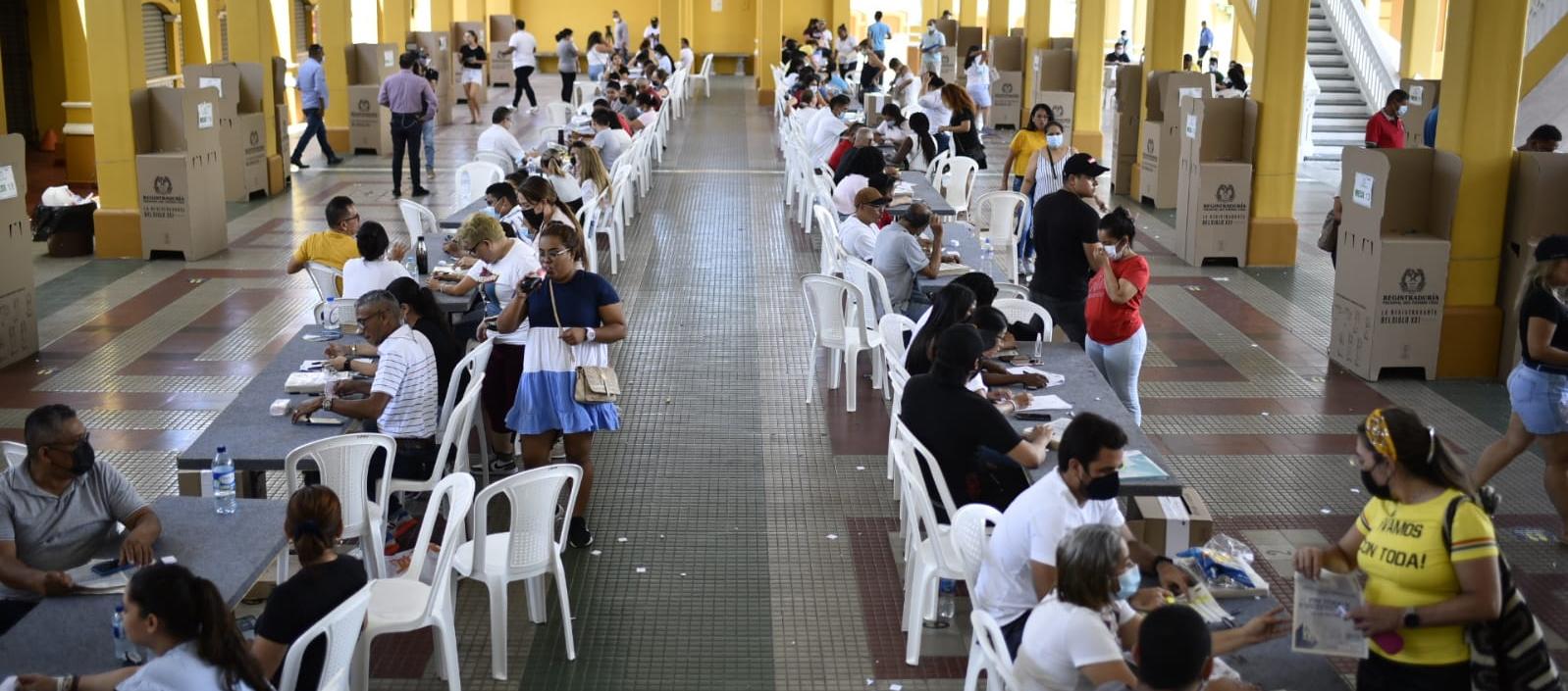 Puesto de votación de La Salle