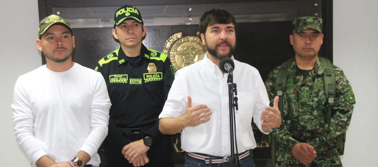 El Alcalde de Barranquilla, Jaime Pumarejo.