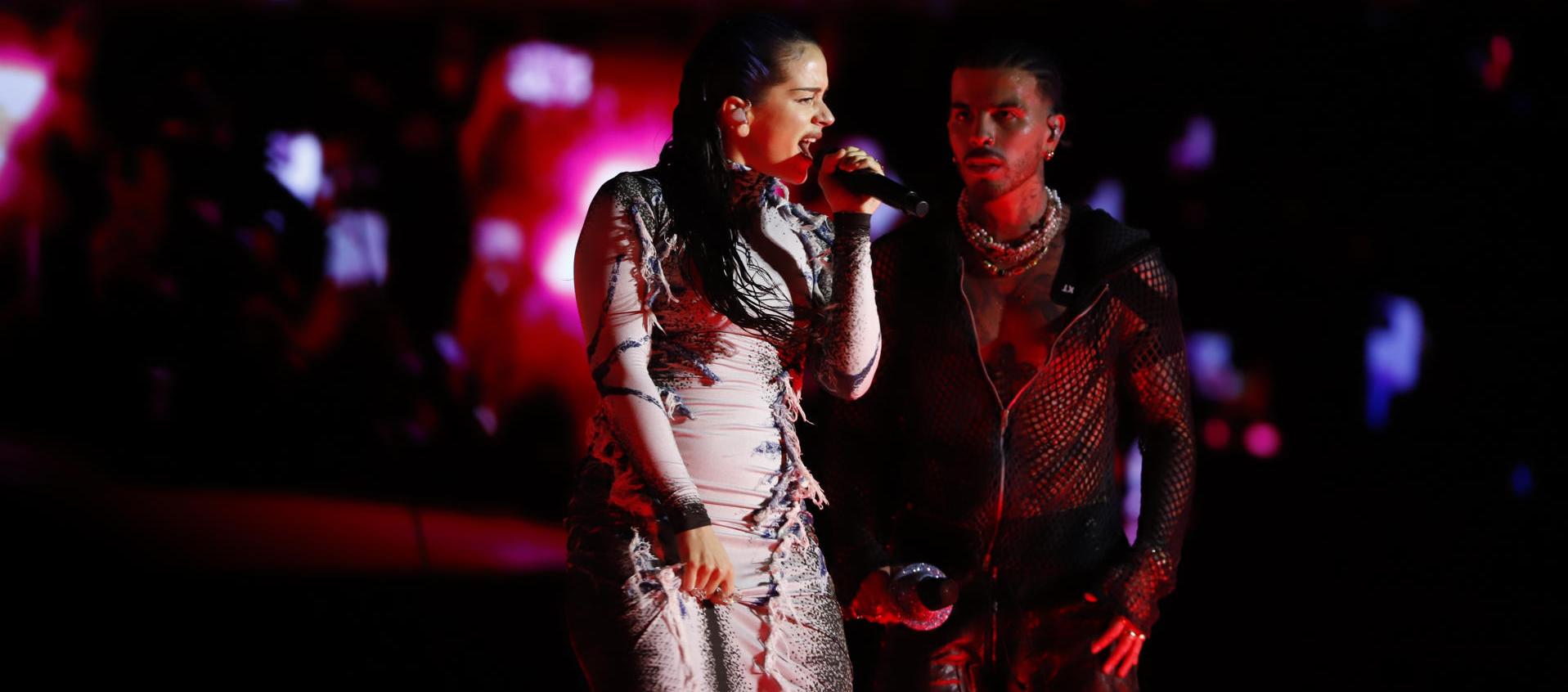 Rosalía y Rauw Alejandro 