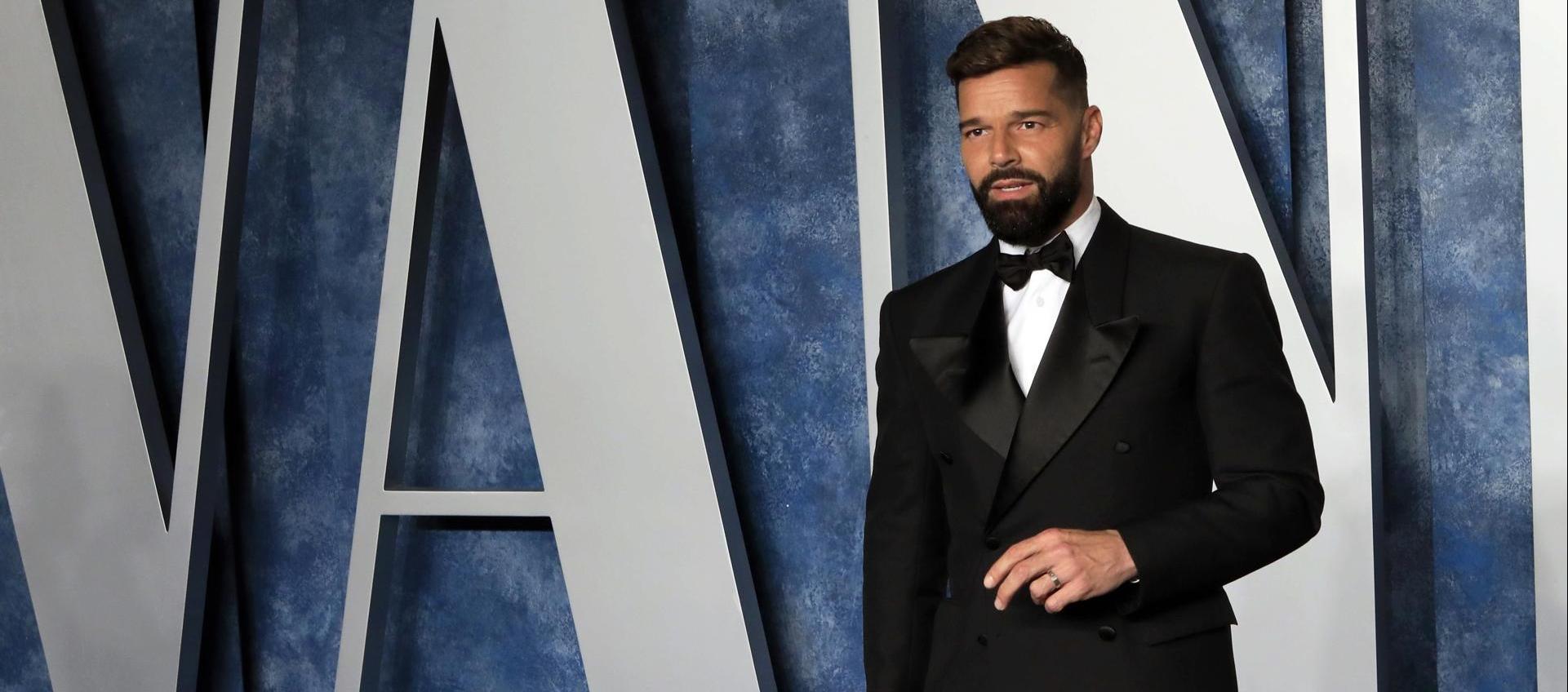 El cantante puertorriqueño Ricky Martin.