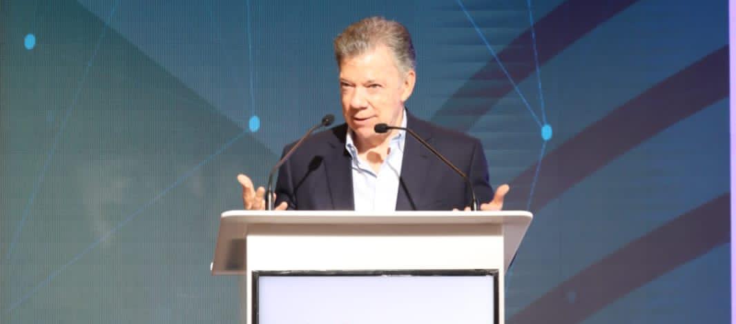 El expresidente de la República, Juan Manuel Santos.