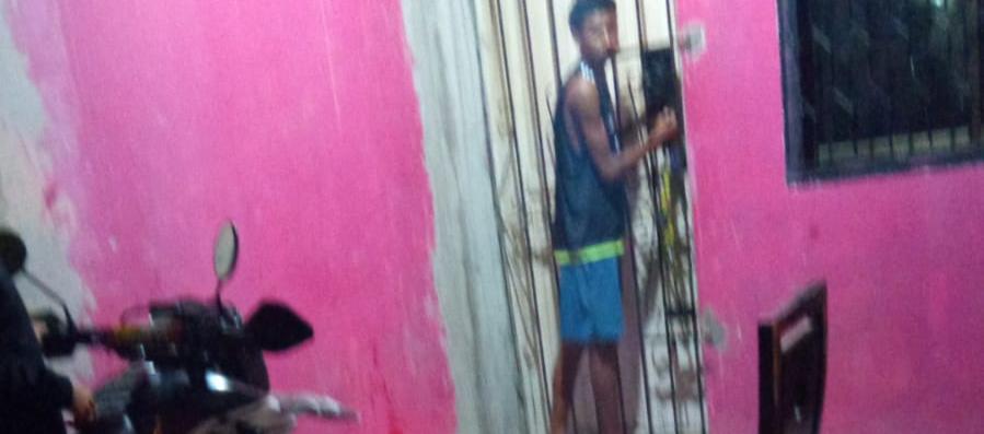 En esta casa de Villa Muvdi fue atacado a bala Robinson Roberto Rodríguez Muñoz.