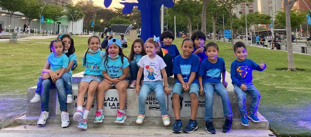 ‘El amor se viste de azul’ se denomina la campaña liderada por AutismoBaq.