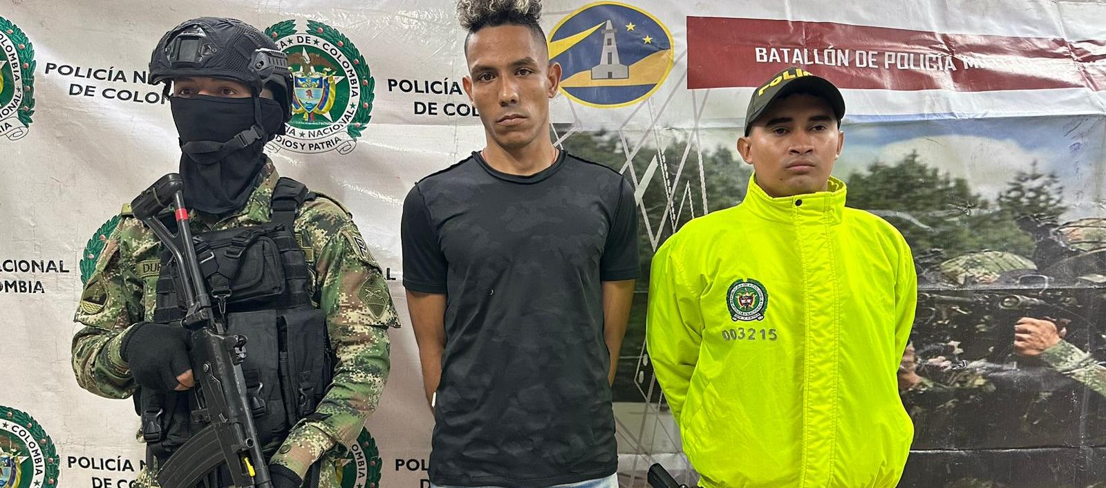 Juan Camilo Angarita Pinto, capturado