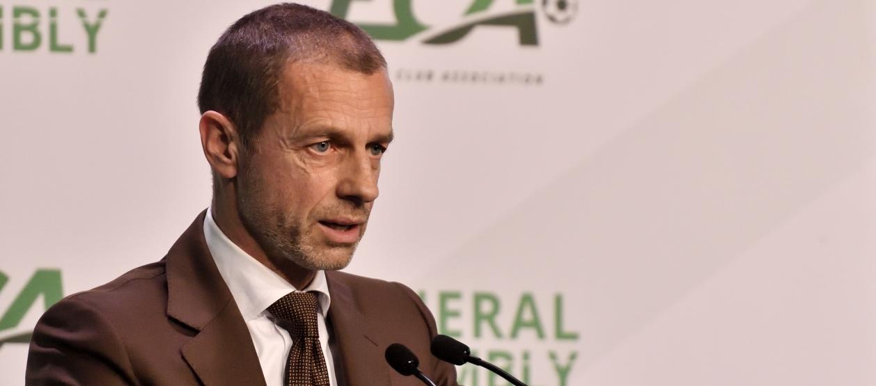 Aleksander Ceferin, presidente de la UEFA.
